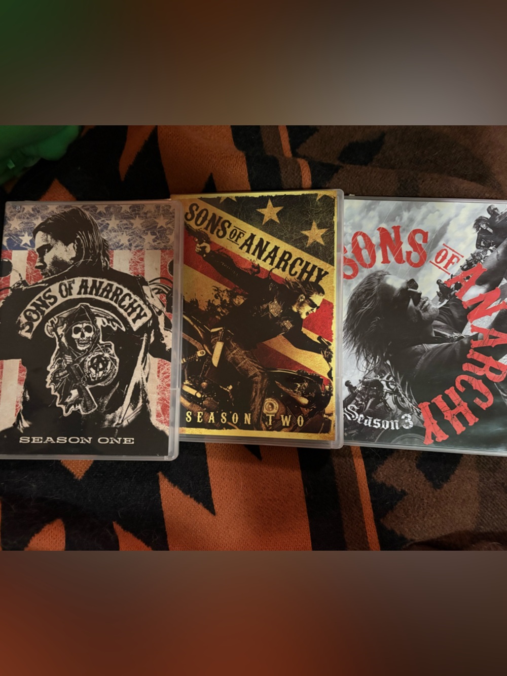 Sons of Anarchy seasons 1-3 DVD